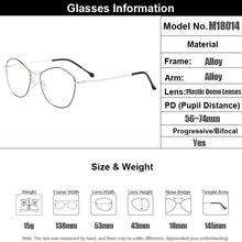 Carica l&#39;immagine nel visualizzatore di Gallery, Gmei Optical Urltra-Light Titanium Alloy Oval Women Full Rim Glasses Frames For Myopia Reading Prescription Eyeglasses M18014