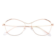 Carica l&#39;immagine nel visualizzatore di Gallery, Gmei Optical Urltra-Light Titanium Alloy Oval Women Full Rim Glasses Frames For Myopia Reading Prescription Eyeglasses M18014
