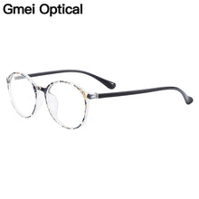 Load image into Gallery viewer, Gmei Optical Voguish Round Full Rim Plastic Glasses Frame For Women&#39;s Myopia Presbyopia Reading Prescription Eyeglasses H8005