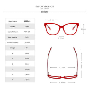 Gmei Optical Women Glasses Frames With Spring Hinges Female Optics Eyewear Myopia Prescription Eyeglasses Frame Oculos 2028