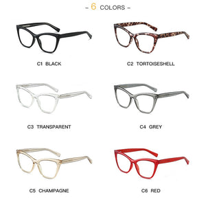Gmei Optical Women Myopia Glasses Frame With Spring Hinges Female Optics Eyewear Prescription Eyeglasses Frames Oculos 2023
