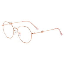 Load image into Gallery viewer, Gmei Optical Women Polygonal Titanium Alloy Glasses Frames Ultralight Female Optical Eyewear Spectacles Frame MD18045
