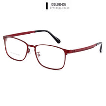 Load image into Gallery viewer, Gmei Optical Women Titanium Alloy Eyeglasses Frames for Eyewear Flexible Temples Legs IP Electroplating Alloy Spectacles Y0212