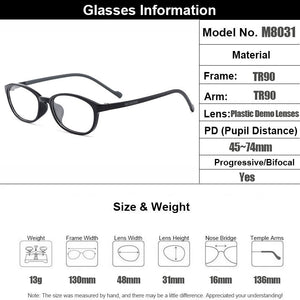 Gmei Optical Women Ultralight Glasses Frames Flexible TR90 Small Face Suitable Eyewear Prescription Myopia Optical Frame M8031