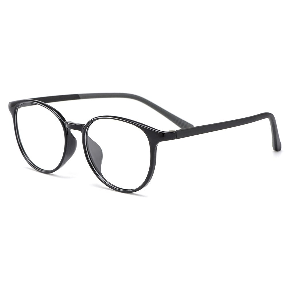 Gmei Optical Women Ultralight TR90 Round Glasses Frame Prescription Eyeglasses Myopia Optical Frames Female Eyewear M2069