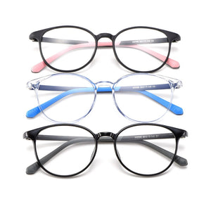 Gmei Optical Women Ultralight TR90 Round Glasses Frame Prescription Eyeglasses Myopia Optical Frames Female Eyewear M2069