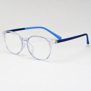 Gmei Optical Women Ultralight TR90 Round Glasses Frame Prescription Eyeglasses Myopia Optical Frames Female Eyewear M2069
