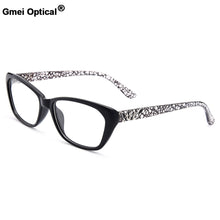 Carica l&#39;immagine nel visualizzatore di Gallery, Gmei Optical Women&#39;s Trendy Ultralight TR90 Full Rim Optical Eyeglasses Frames With Print Design Girl&#39;s Pretty Frame M1550