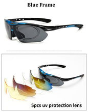 Load image into Gallery viewer, Goggle Sun Glasses Outdoor Sports Glasses Sunglasses Goggles Eyewear 5 Lens For Men Optical Frame For Myopia Hyperopia