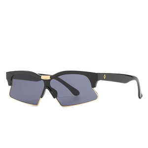 Goggle Women Sunglasses 2023 One Piece Sun Glasses Female  Brand Designer Vintage Sunglasses Square Gafas De Sol
