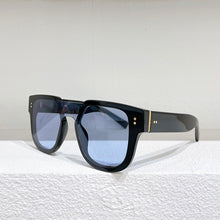 Load image into Gallery viewer, Goggle acetate frame men sunglasses driving style gray lens women sunglasses