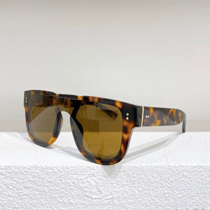 Goggle acetate frame men sunglasses driving style gray lens women sunglasses