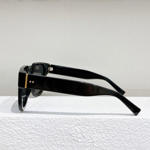 Goggle acetate frame men sunglasses driving style gray lens women sunglasses
