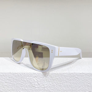 Goggle acetate frame men sunglasses driving style gray lens women sunglasses