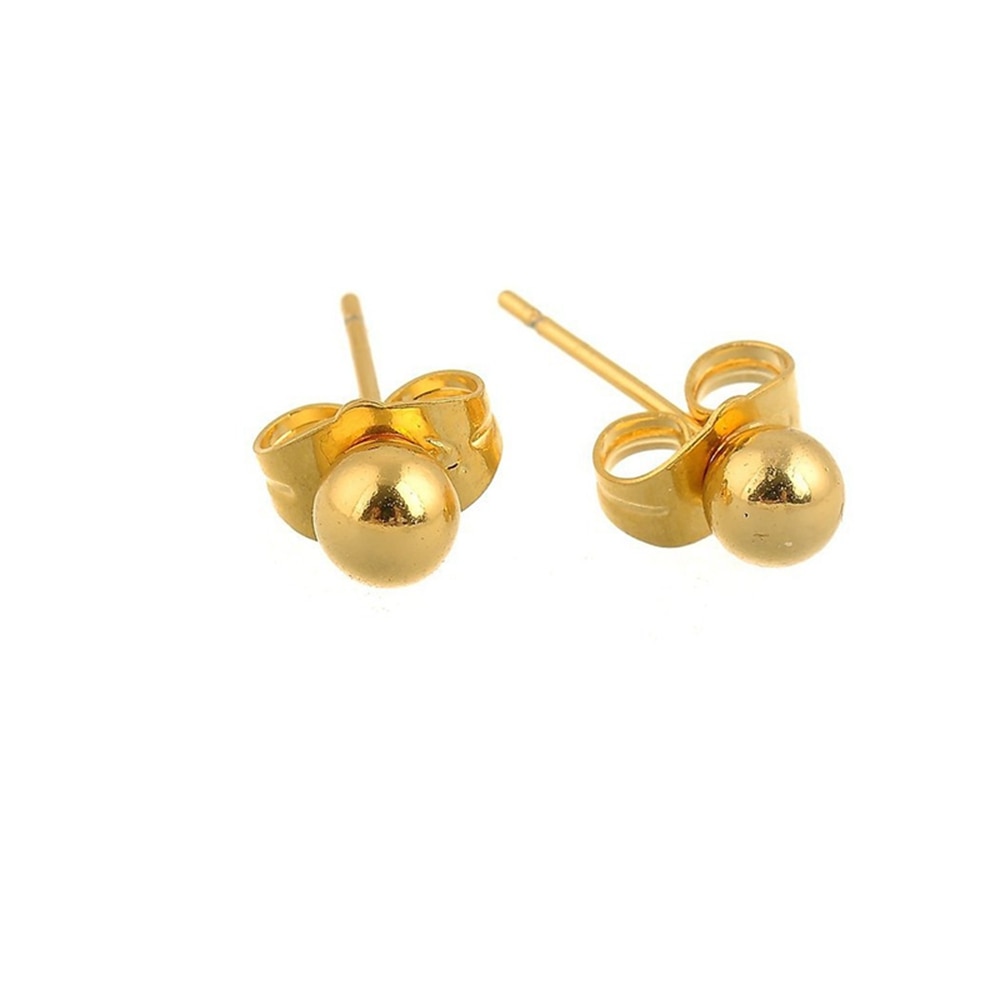 Gold Filled Children Stud Earrings