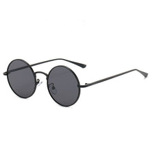 Load image into Gallery viewer, Gold Round Metal Frame Sunglasses Men Retro 2023 Summer Style Women Red Lens Sun glasses Unisex Yellow Pink Black UV400