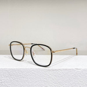 Gold Silver Grey Brown Metal Oval Frame BE1358  Men's Prescription Glasses Women's Myopia Glasses