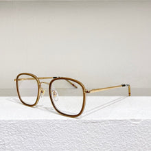 Load image into Gallery viewer, Gold Silver Grey Brown Metal Oval Frame BE1358  Men&#39;s Prescription Glasses Women&#39;s Myopia Glasses