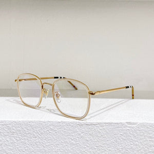 Gold Silver Grey Brown Metal Oval Frame BE1358  Men's Prescription Glasses Women's Myopia Glasses