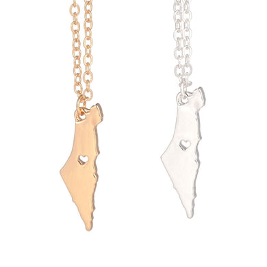 Gold & silver 1pc Israel Necklace Jewelry Pr for Israel Jewish Jerusalem Trip Hebrew Star David Passover Necklaces for friends