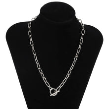 Load image into Gallery viewer, Baroque Pearl Coin Pendant Choker Necklace for Women Wedding Punk Bead Lariat Gold Color Long Chain Necklace Jewelry Gift