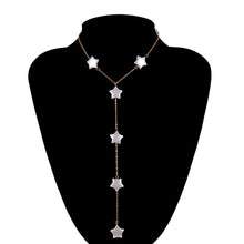 Load image into Gallery viewer, Baroque Pearl Pendant Choker Necklace for Women Wedding Punk Big Bead Lariat Gold Color Long Chain Necklace Jewelry