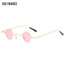 Load image into Gallery viewer, Gothic Small Round Sunglasses Women Men Vampire Style Brand Design Sun Glasses Unisex Vintage Retro Eyeglasses Shade