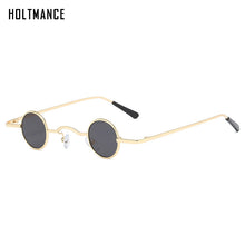 Load image into Gallery viewer, Gothic Small Round Sunglasses Women Men Vampire Style Brand Design Sun Glasses Unisex Vintage Retro Eyeglasses Shade
