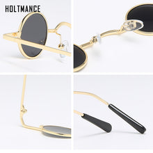 Load image into Gallery viewer, Gothic Small Round Sunglasses Women Men Vampire Style Brand Design Sun Glasses Unisex Vintage Retro Eyeglasses Shade