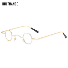 Load image into Gallery viewer, Gothic Small Round Sunglasses Women Men Vampire Style Brand Design Sun Glasses Unisex Vintage Retro Eyeglasses Shade