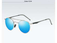 Load image into Gallery viewer, Gothic Steampunk Aluminum Polarized Sunglasses Unisex Vintage Round Driving Sun Glasses UV400 Eyewear Accessories For Men Women