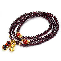 Carica l'immagine nel visualizzatore di Gallery, Braccialetti di perline di granato naturale di grado AAAA Perline di pietre preziose fini Braccialetti di muti-strato Gioielli per regali donna Possono far cadere la spedizione 