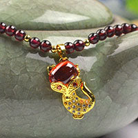 Carica l'immagine nel visualizzatore di Gallery, Braccialetti di perline di granato naturale di grado AAAA Perline di pietre preziose fini Braccialetti di muti-strato Gioielli per regali donna Possono far cadere la spedizione 