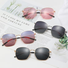 Load image into Gallery viewer, Gradient Sunglasses Women Vintage Polarized UV400 Lens Sunglasses  Crystal Ladies Glasses Eyewear For Female 9866