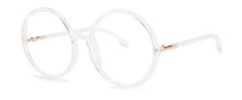 Load image into Gallery viewer, Green Round Eyeglasses Women 2023 Oversized Eyewear TR90 Big Circle Optical Glasses Frame Anti Blue Light Ray Computer