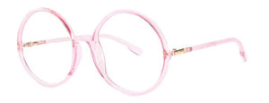 Green Round Eyeglasses Women 2023 Oversized Eyewear TR90 Big Circle Optical Glasses Frame Anti Blue Light Ray Computer