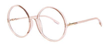 Load image into Gallery viewer, Green Round Eyeglasses Women 2023 Oversized Eyewear TR90 Big Circle Optical Glasses Frame Anti Blue Light Ray Computer