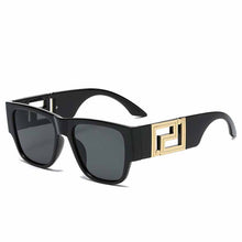 Load image into Gallery viewer, Green Square Sunglasses For Women 2023 Rectangle Black FF Oversized Sun Glasses Trendy UV400 Brand
