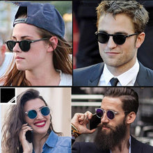 Load image into Gallery viewer, Gregory Peck Acetate Sunglasses Retro Round Glasses Frame OV5186 Men&#39;s Anti-refraction Brand Polarized Women&#39;s Driving Gafas