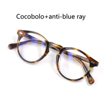 Load image into Gallery viewer, Gregory peck Glasses Frame OV5186 Mens Round Eyeglasses Vintage Round Diopter Eyeglasses for Men Women's Round Glasses Frame