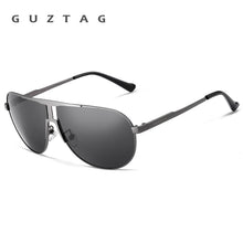 Load image into Gallery viewer, Guztag Stainless Steel Polarized UV 400 Lens Ultralight Classic Sunglasses Traveling Driving Fishing Sun Glasses For Men G8026