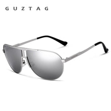 Load image into Gallery viewer, Guztag Stainless Steel Polarized UV 400 Lens Ultralight Classic Sunglasses Traveling Driving Fishing Sun Glasses For Men G8026