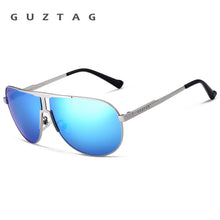 Load image into Gallery viewer, Guztag Stainless Steel Polarized UV 400 Lens Ultralight Classic Sunglasses Traveling Driving Fishing Sun Glasses For Men G8026