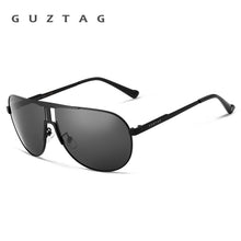 Load image into Gallery viewer, Guztag Stainless Steel Polarized UV 400 Lens Ultralight Classic Sunglasses Traveling Driving Fishing Sun Glasses For Men G8026