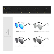 Load image into Gallery viewer, Guztag Unisex Aluminum Polarized UV400 Protection Classic Sunglasses Traveling Outdoor Sun Glasses for Men Women G8009