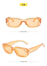 Load image into Gallery viewer, 2022 New Fashion Vintage Sunglasses Women Brand Designer Retro Sunglass Rectangle Sun Glasses Female UV400 Lens Eyewears