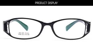 Cool Design Women Glasses Frames Flexible Printed Temples Legs Plastic Myopia Prescription Eyeglasses Frames