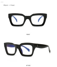 Load image into Gallery viewer, Fashion Cat Eye Sunglasses Women Brand Designer Retro Square Blue Purple Eyewear Female Nails Sun Glasses Shades UV400 Men
