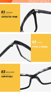 Vintage Square Clear Glasses Women 2022 New Transparent Lens Cat Eye Fake Glasses Spectacle Frame Anti Blue Light Eyeglasses
