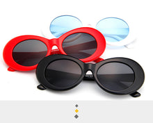 Load image into Gallery viewer, Clout Goggles Kurt Cobain Glasses Men Women Luxury Brand Designer Oval Sunglasses Female Male NIRVANA Sun Glasses UV400